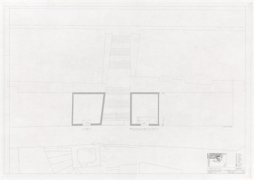 Plan for Reconstrução do Portal de Riquer, Alcoi-Valencia, Spain