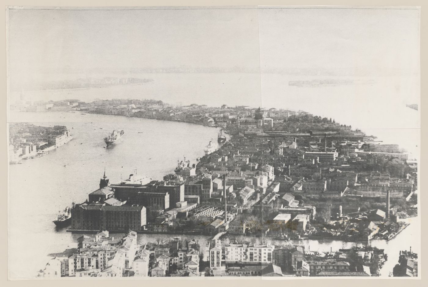 Aerial view of Venice, Italy (from the project file "Cemetery for the Ashes of Thought")