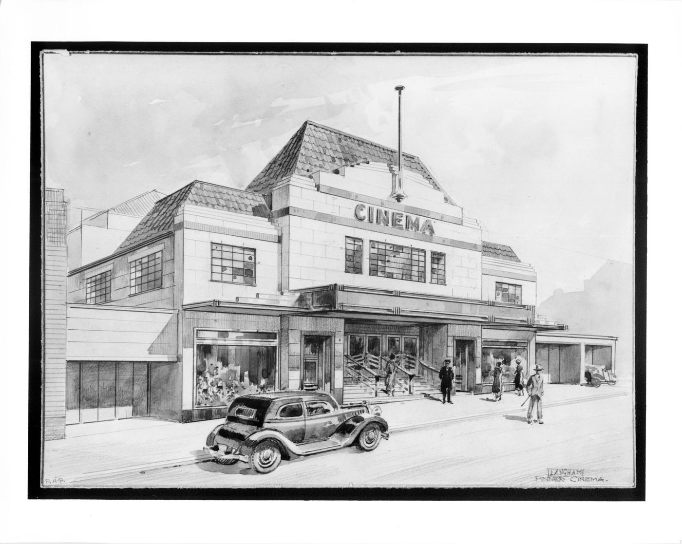 Langham Cinema, Pinner perspective