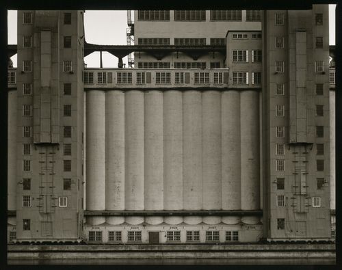 Facade of Grain elevator, Johnstown, Ontario, Canada