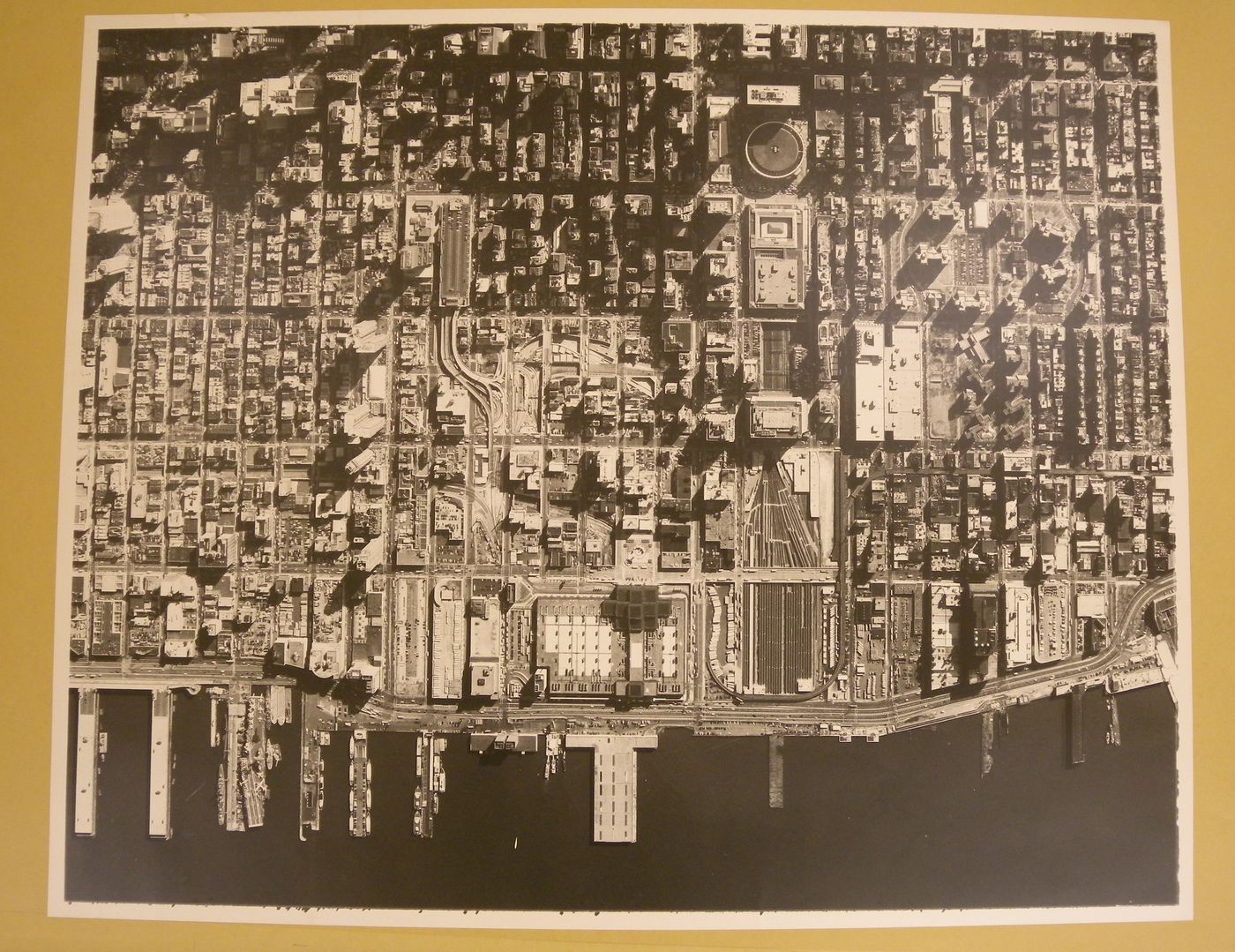 Aerial photograph of Manhattan