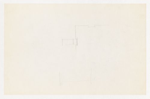 Sketches, probably sectional details for the Metallurgy Building, Illinois Institute of Technology, Chicago