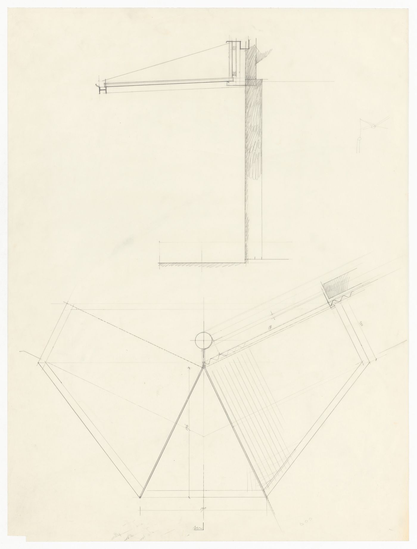 Details of balcony overhang for Casa per vacanze Ferrario, Osmate, Italy