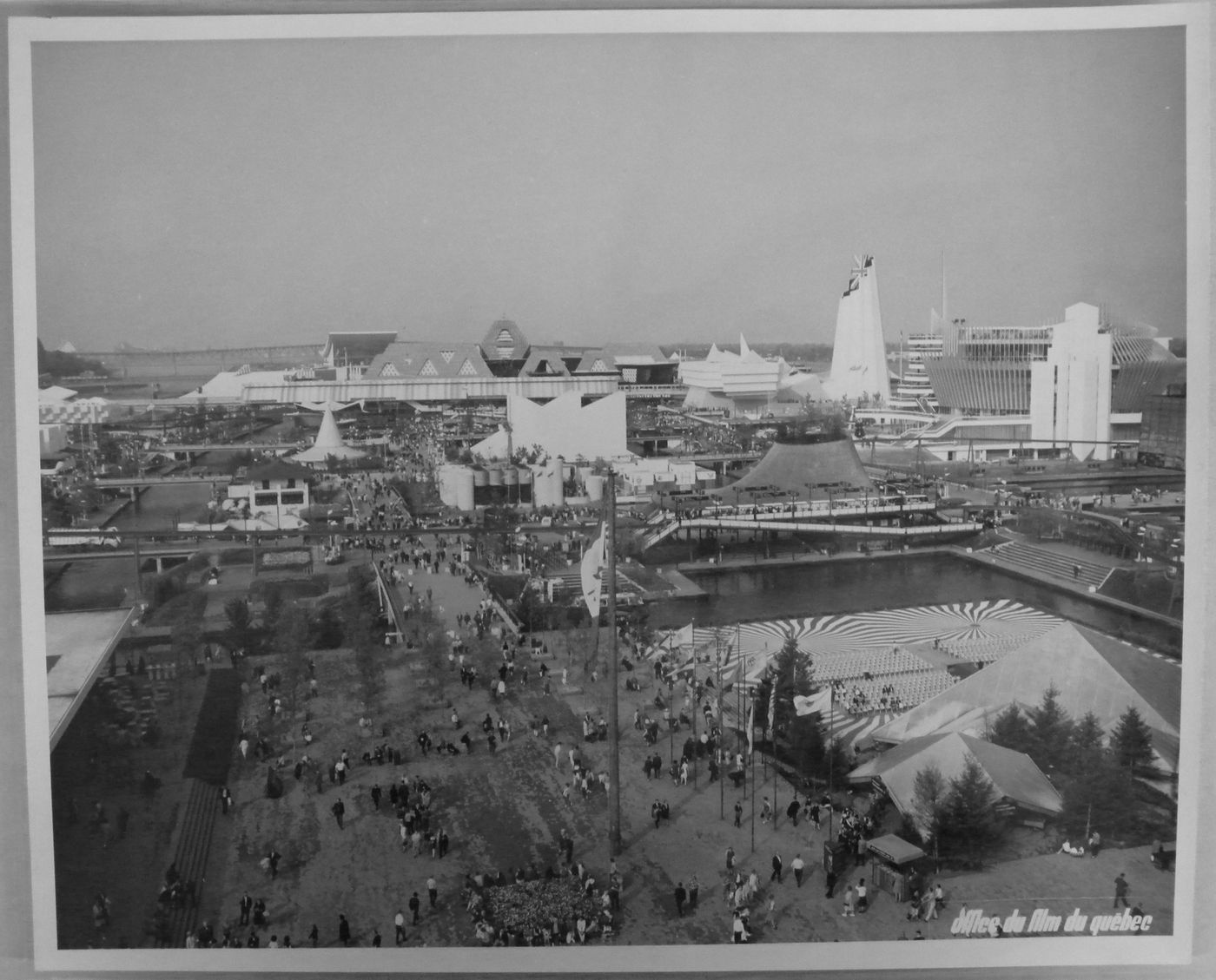 Partial view of the Île Notre-Dame site, Expo 67, Montréal, Québec