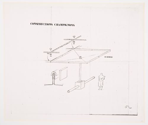 Elevation studies for Mushroom slab constructions