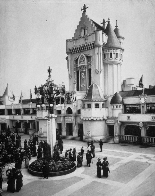 Plate from ''Souvenir Album of the Scottish Exhibition of National History, Art and Industry Glasgow 1911''