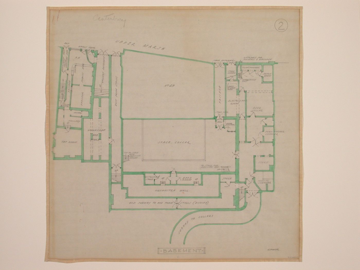 Canterbury Theatre - Basement