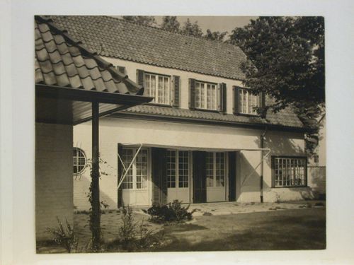 View from rear of an artist's house [?], Cologne, Germany