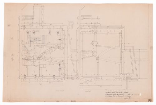 Floor plans for Casa Miggiano, Otranto, Italy