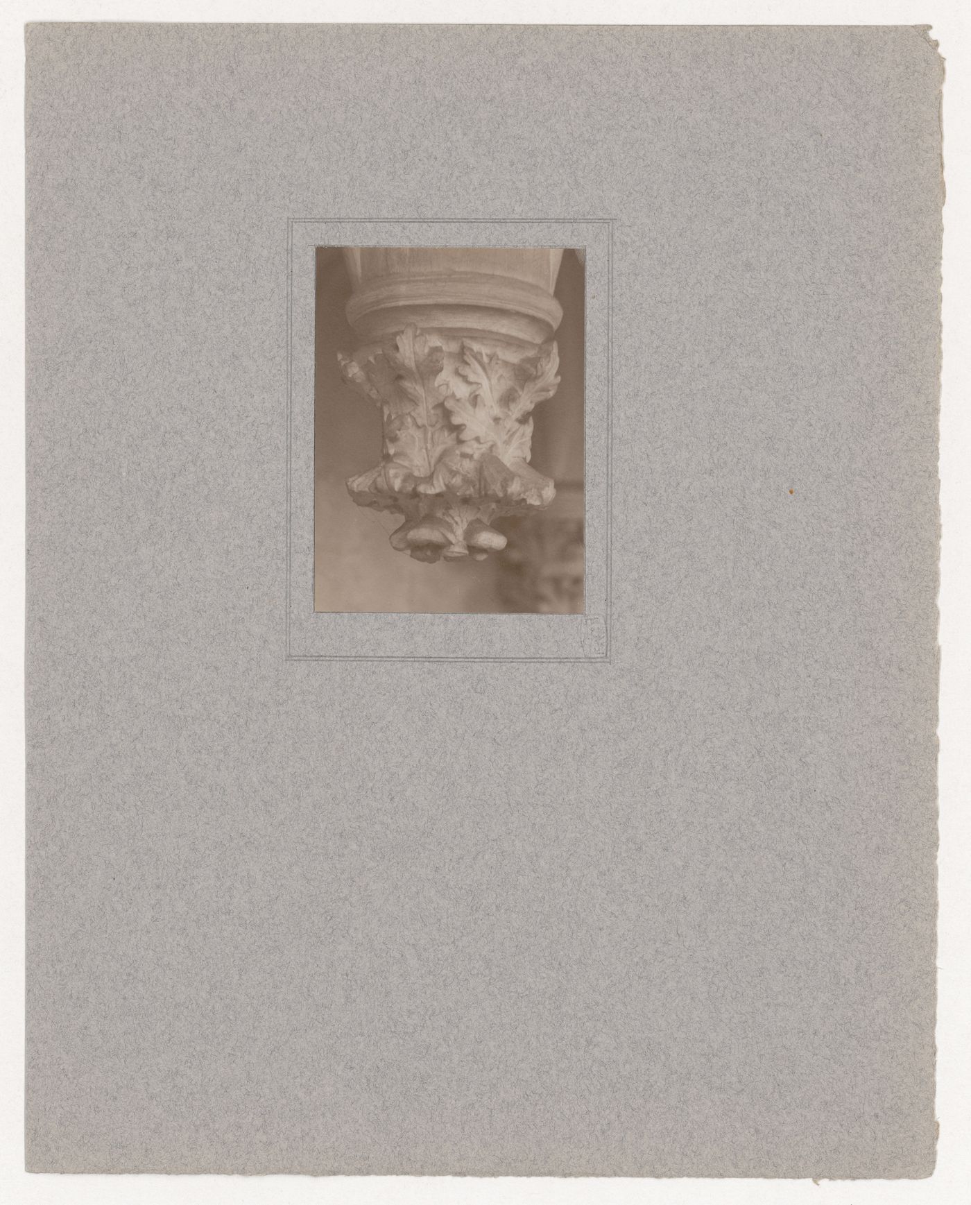 Plate from portfolio ''York Minster Chapter House''