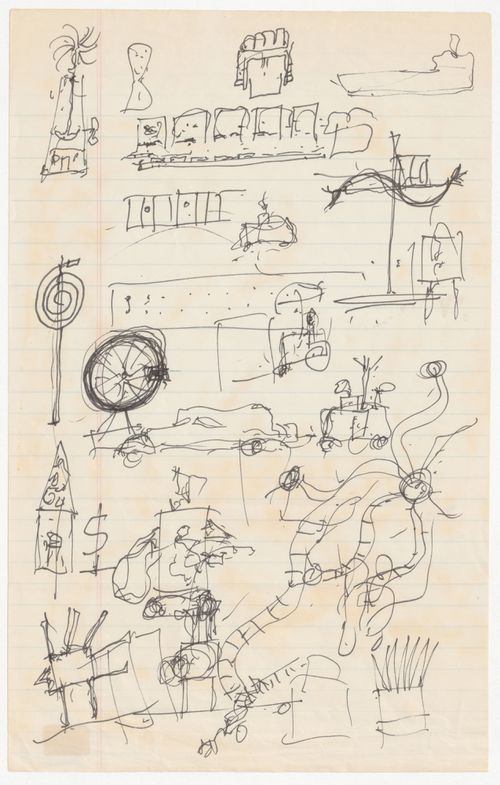 Conceptual sketches for the Lancaster/Hanover Masque