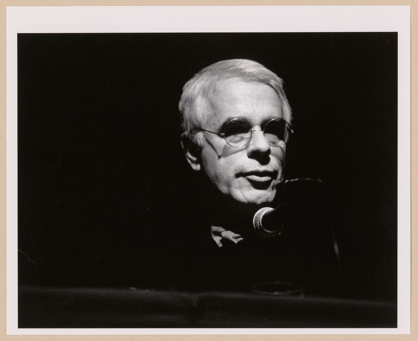View of Peter Eisenman during Culture Lab symposium 2.3: Interceptors