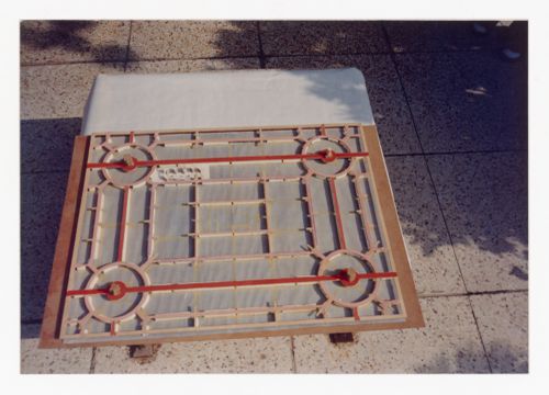 Photograph of model for Linear city, Chandigarh, India