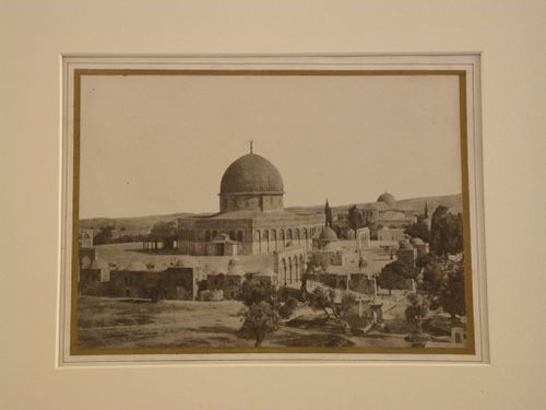 Haram al-Shashrif (Temple mount), with dome of the Rock, Jerusalem, Palestine