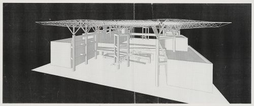 Perspective view, Galaxy Toyama Gymnasium, Imizu, Toyama, Japan