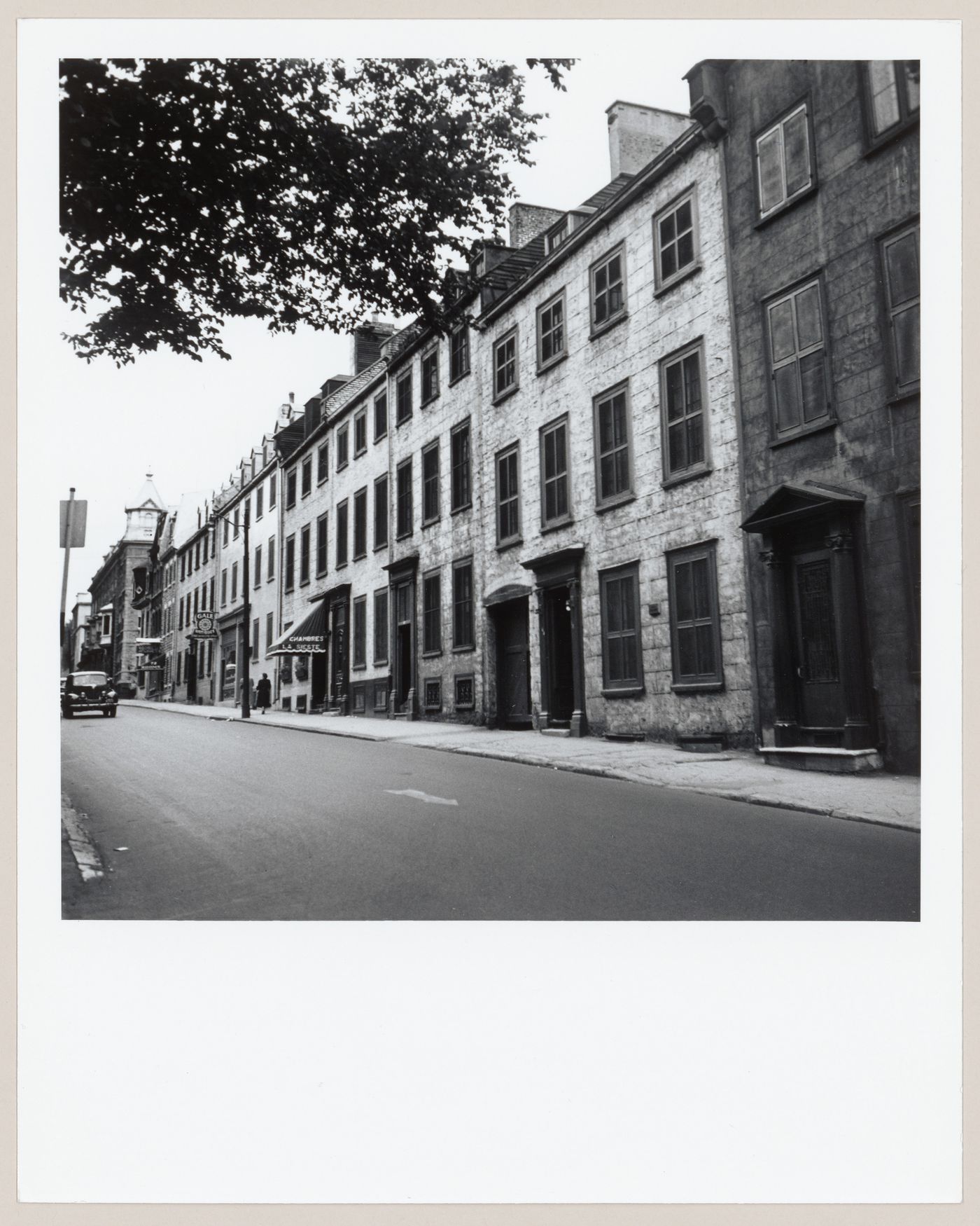 Maisons à appartements en rangée, Vieux-Québec, Québec