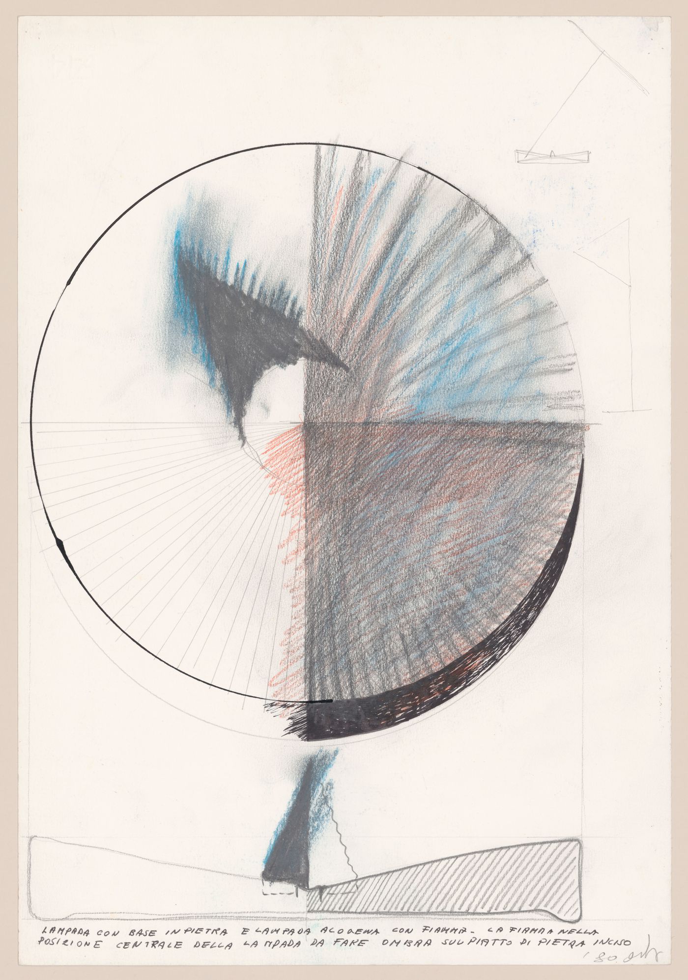 Sketches (from the project-file "Sketches and drawings on various projects, including lamp designs, 1970s-1980s")