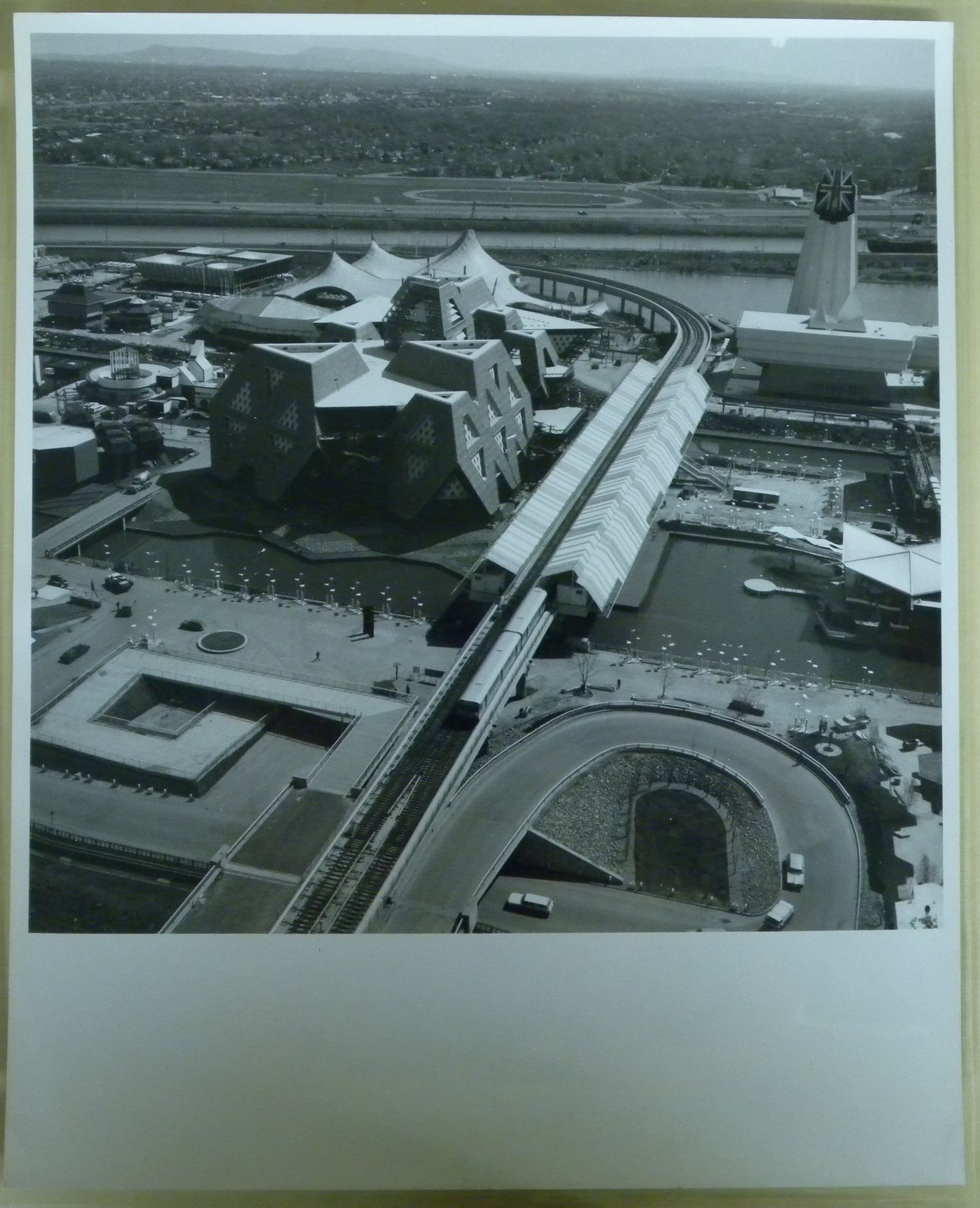 Partial view of the Île Notre-Dame site, Expo 67, Montréal, Québec