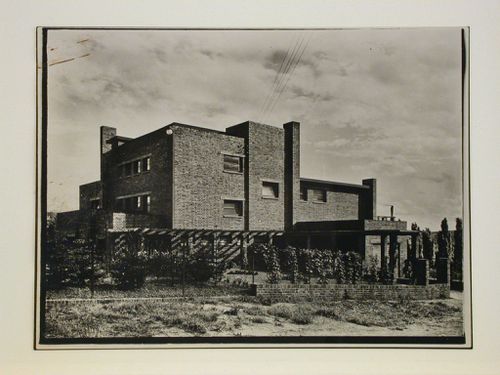 Rear view of the Villa Meyer, Gera, Germany