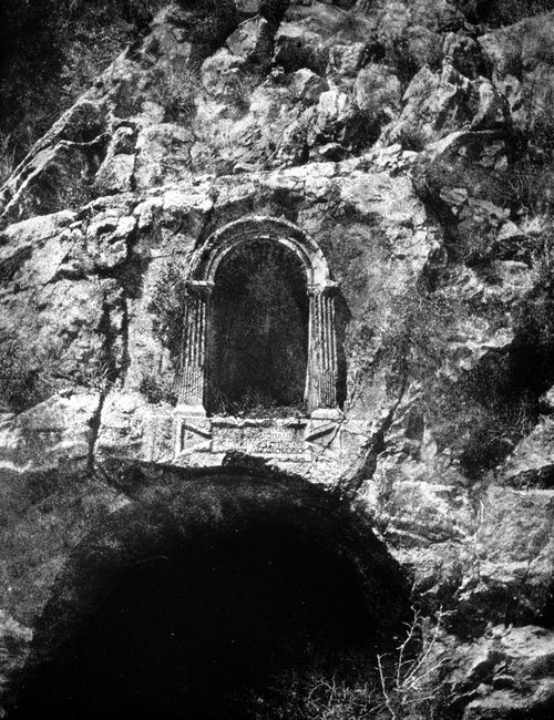 View of an archeological site near the Dead Sea, Israel