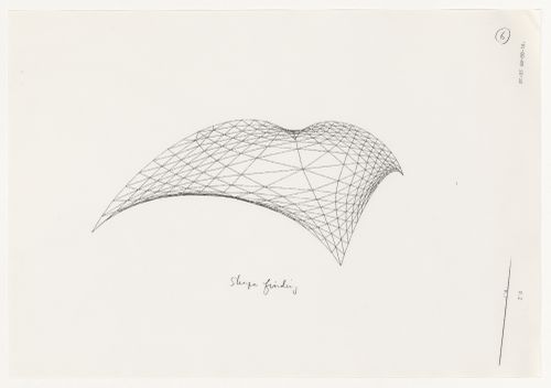 Facsimile transmissions related to design for Glass Station, Oguni, Japan