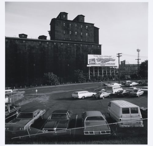 Burlington Northern elevator (demolished 1977) - Minneapolis, Minn. 1976