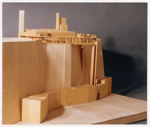 View of model for Ampliação do Casino e Restaurante Winkler, Salzburg, Austria