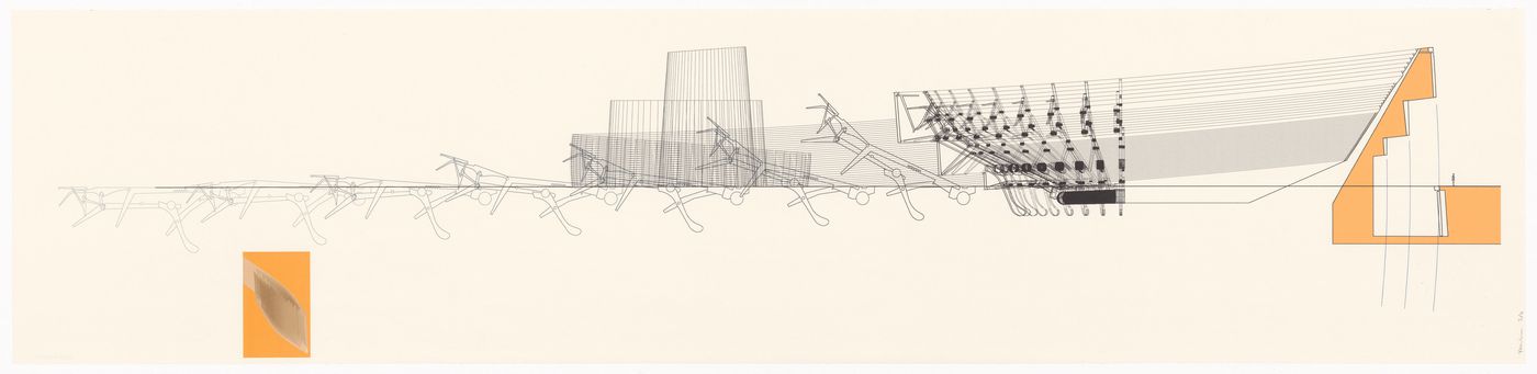 Drawing for Colosseum for Vanishing Curiosities, Karl: An Architectural Narrative, Rome, Italy