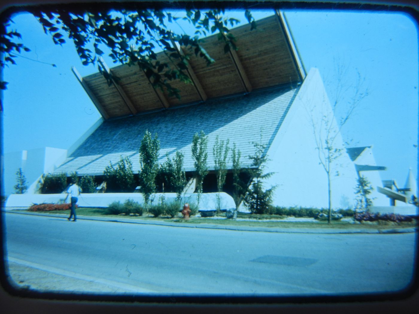 View of the Christian Pavilion, Expo 67, Montréal, Québec