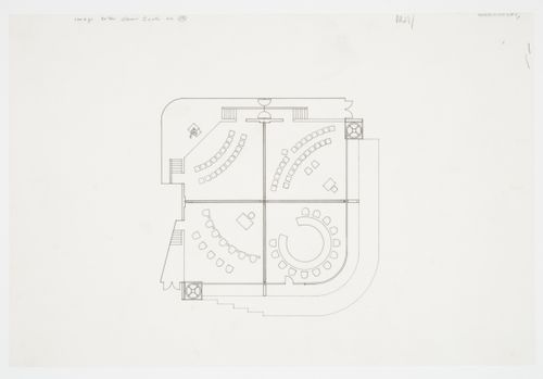 Olivetti Training Centre, Haslemere, England: plan