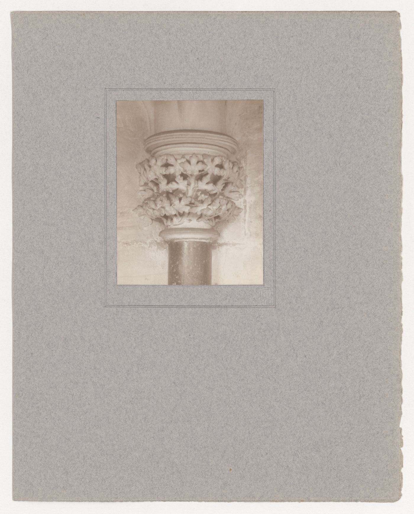 Plate from portfolio ''York Minster Chapter House''