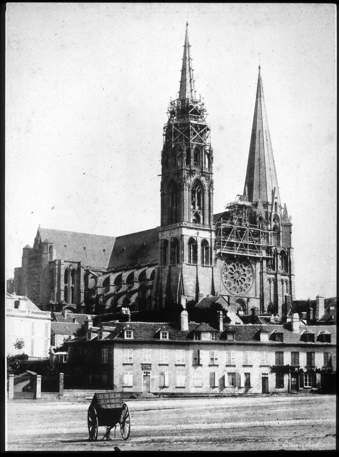 Plate from portfolio ''Details of Chartres Cathedral''