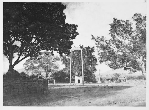 Beekinpully.  Permaul's swing at Mariammah covil.