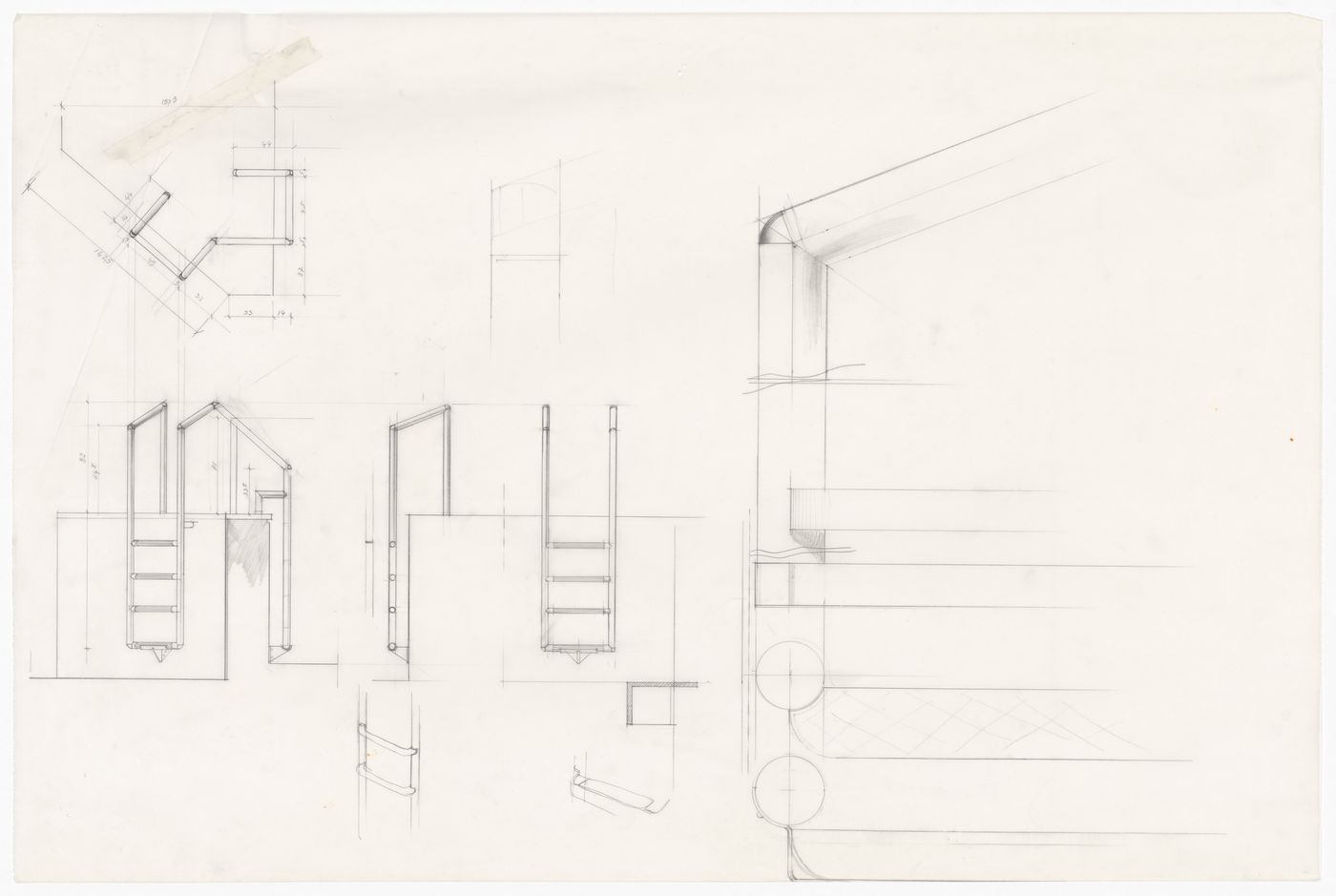 Ladder details for Appartamento Grossetti, Milan, Italy