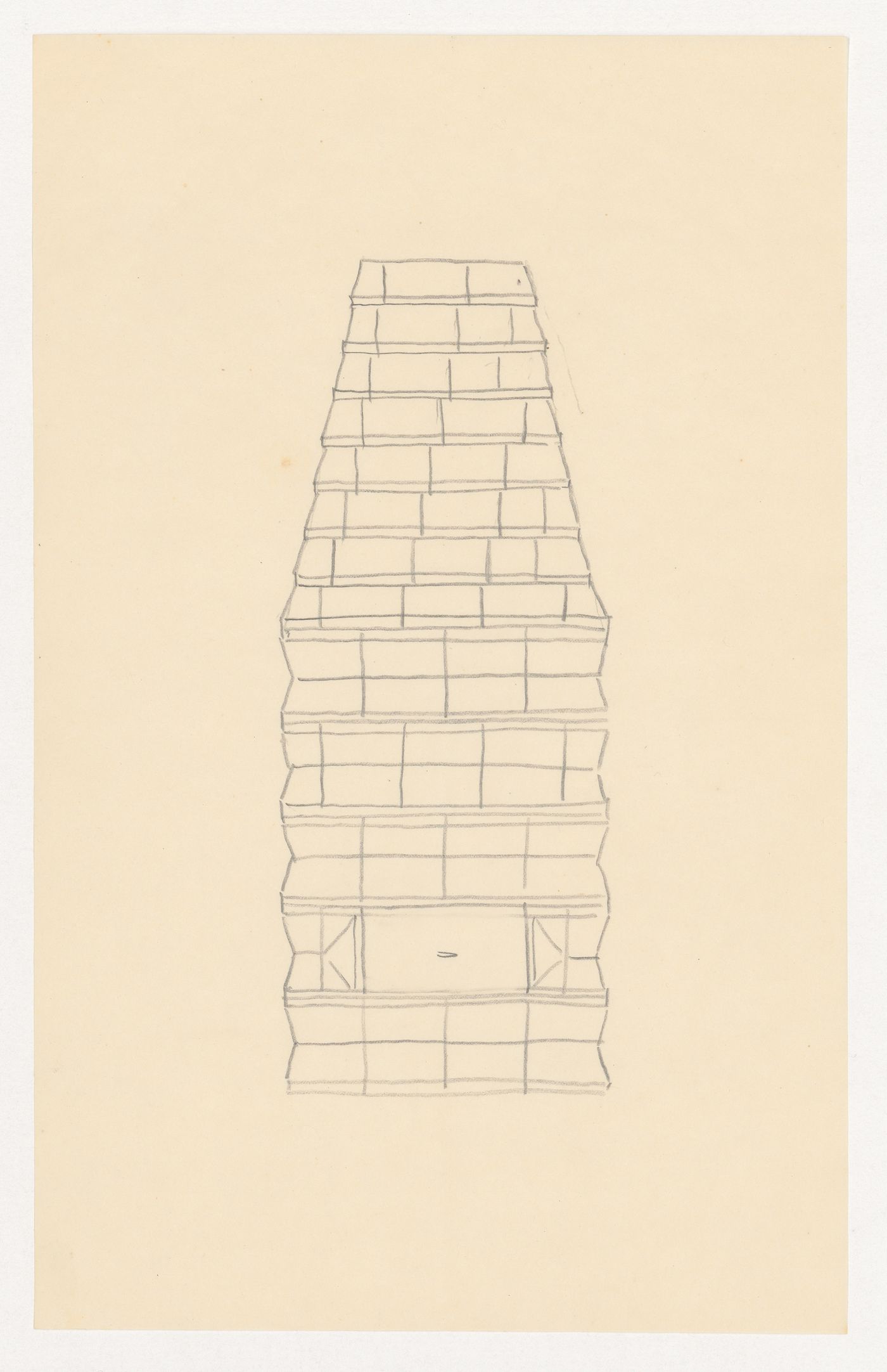 Design for an irregularly-shaped tiled stove