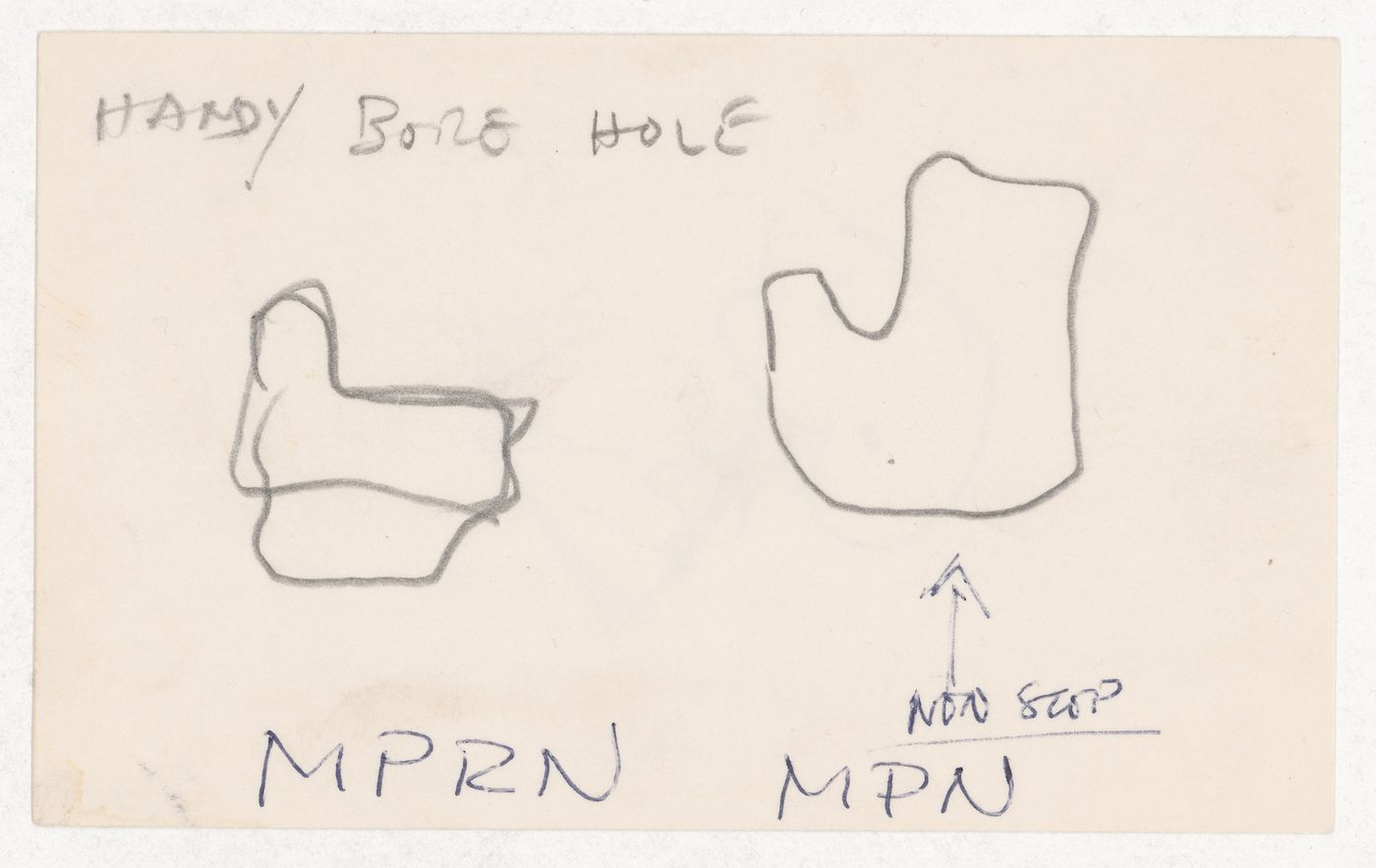 Handy bone hole / MPRN MPN non stop