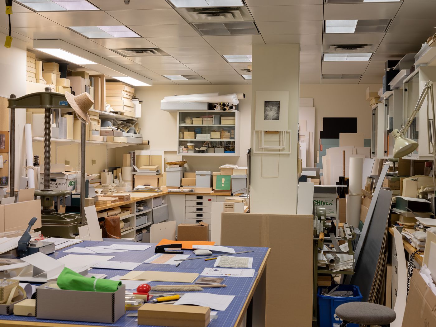 The Museum Is Not Enough: View of the CCA  preservation workshop