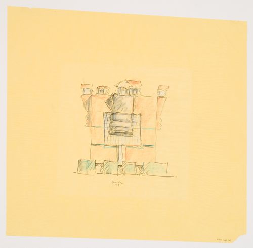 Portland Public Office Building, Portland, Oregon: Elevation