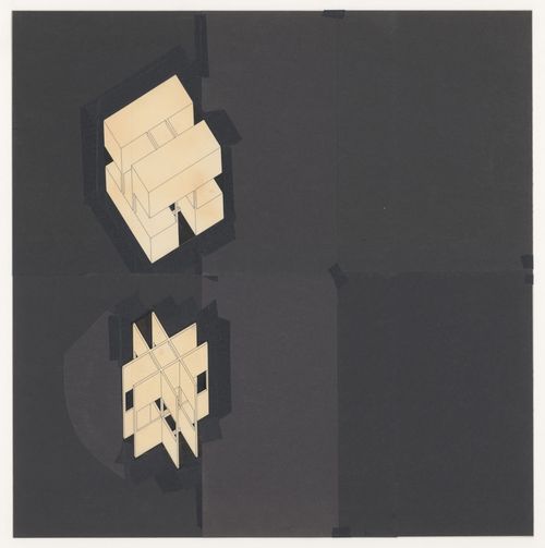 Axonometrics for House IV, Falls Village, Connecticut