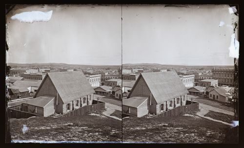 Stereograph of Los Angeles, California, United States of America