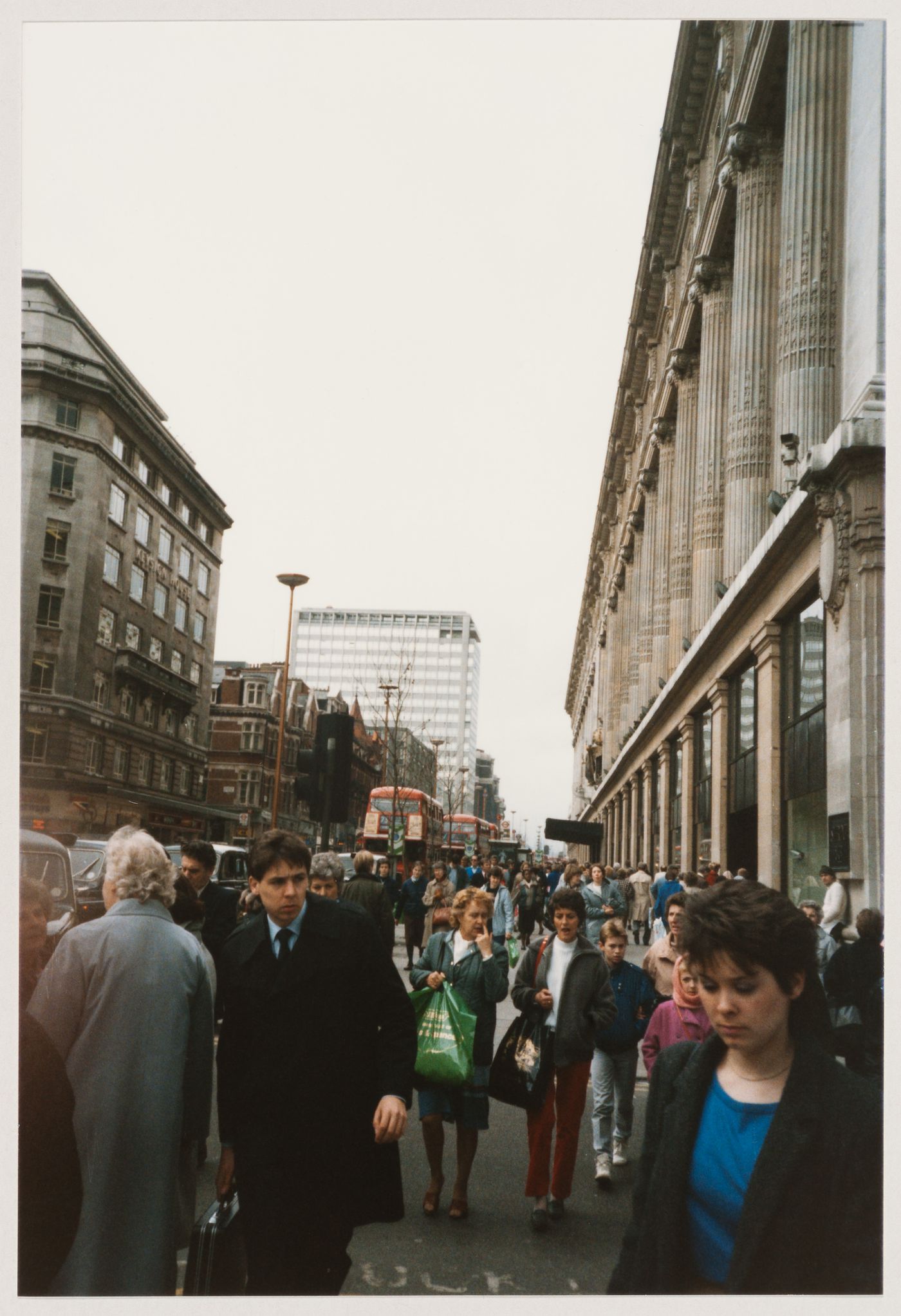 Oxmast: view of site (Oxford Street, London, England)