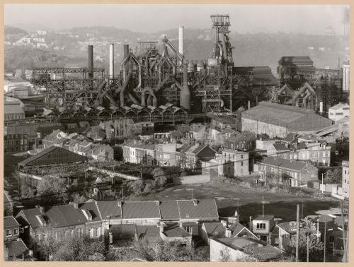 General view of Cockerill steel mill, Ougrée, Belgium