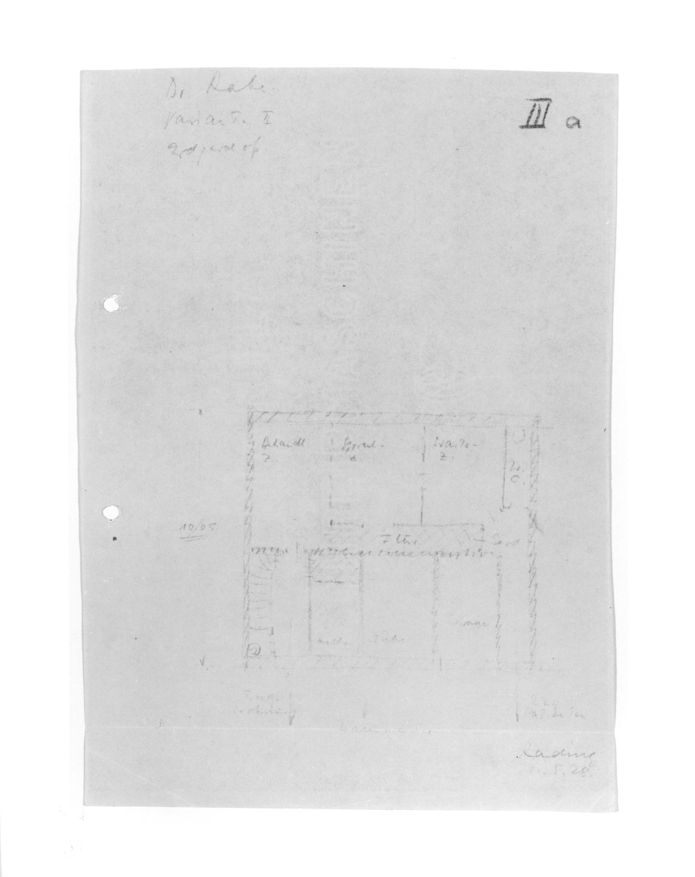 Dr Rabe House, Zwenkau - IIIA 1st floor variant II
