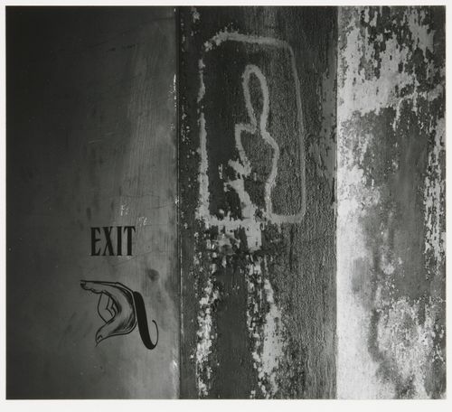 View of wall detail, attic, Old City Hall, Boston, Massachusetts, United States