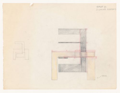 Sketch for House VI, Cornwall, Connecticut