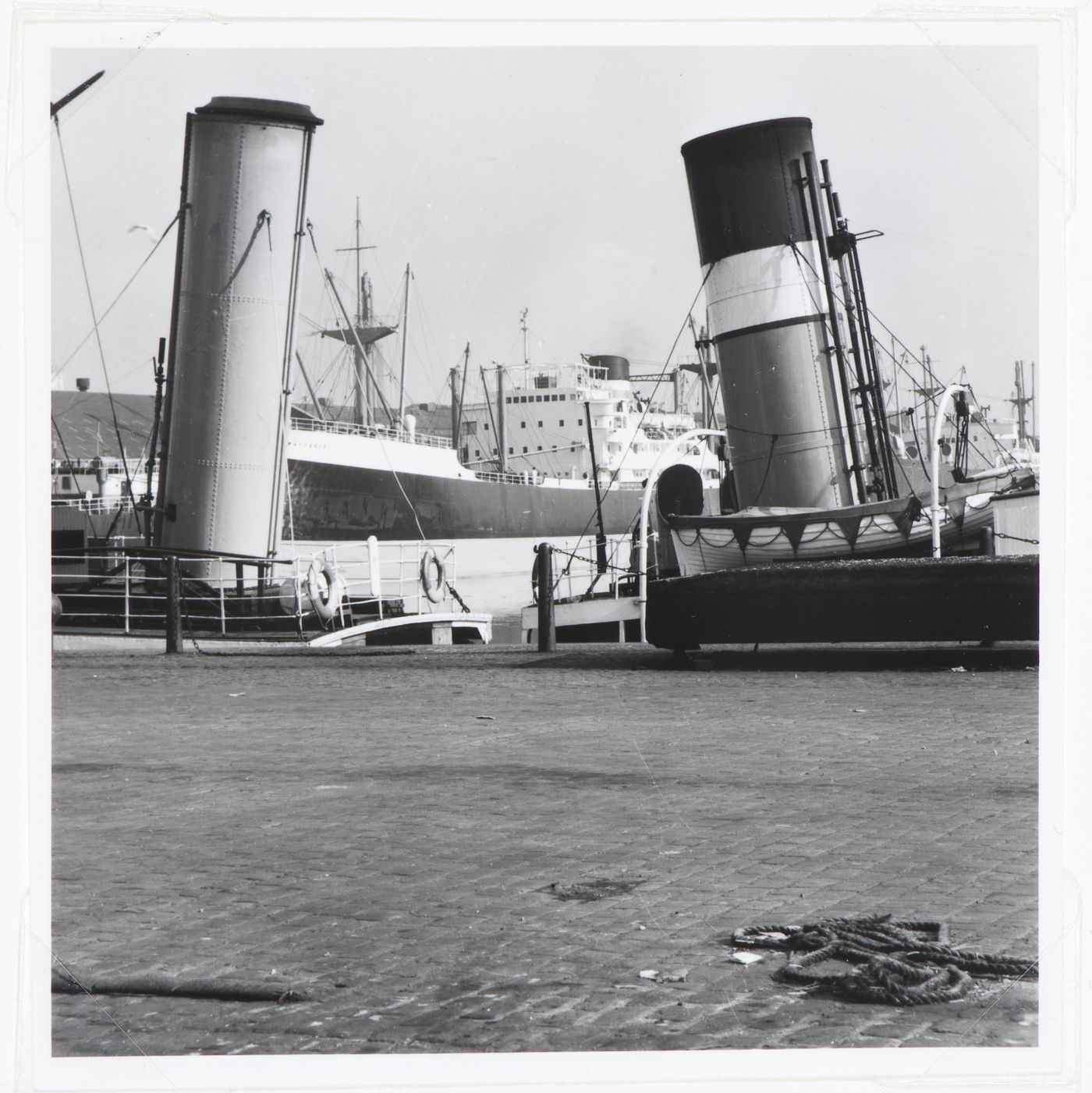 View of Liverpool dock, England