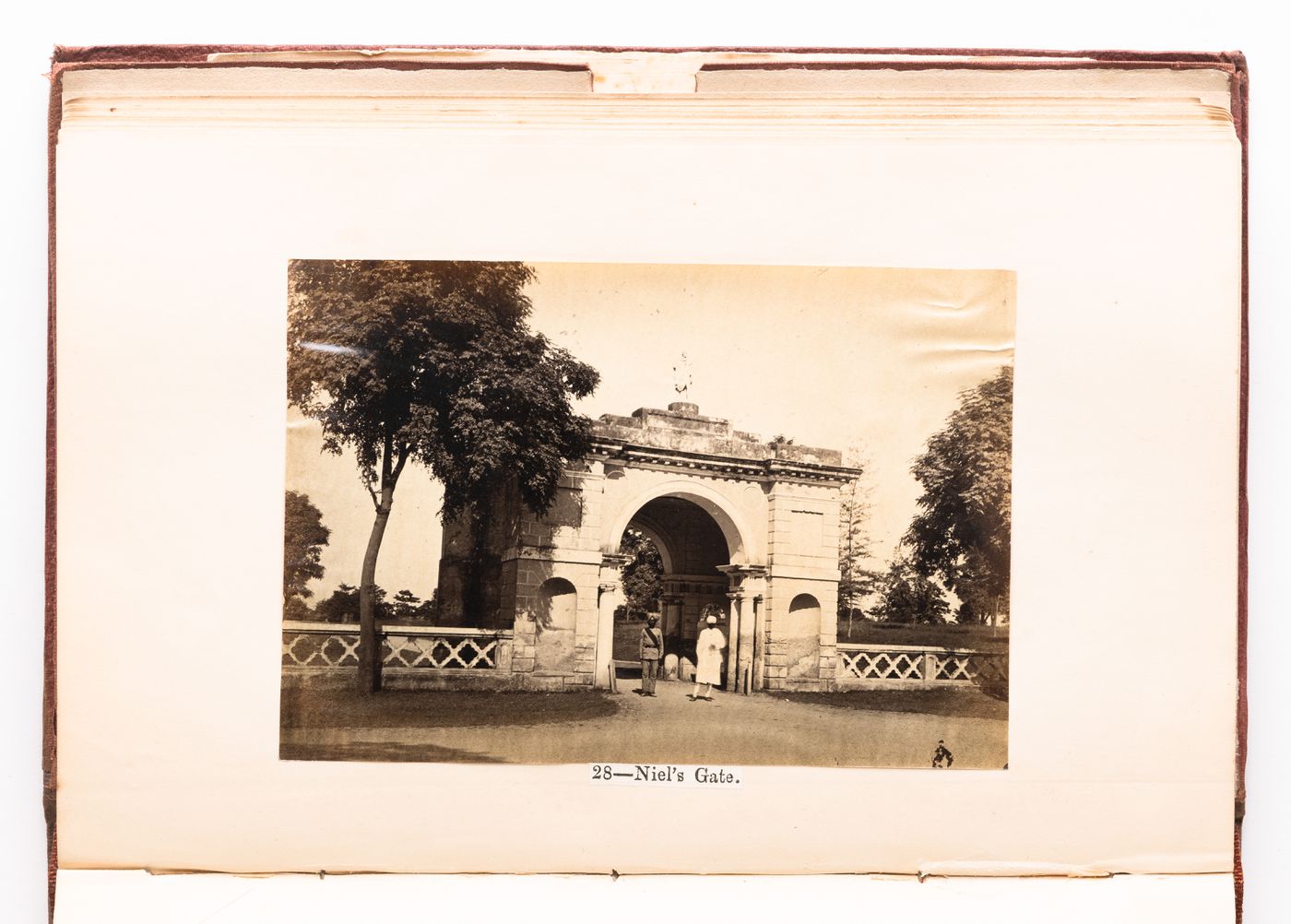 View of the Sher Darwaza [also known as the Tiger Gateway or Neil's Gate], Lucknow, India