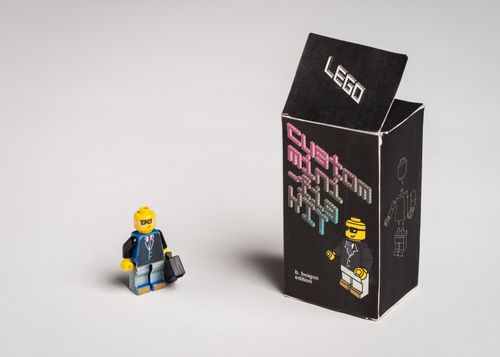 Custom mini lego figure of Brian Boigon