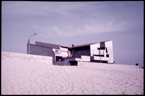 Exterior view of Conjunto Habitacional em Caxinas, Vila Cova - Vila do Conde, Portugal