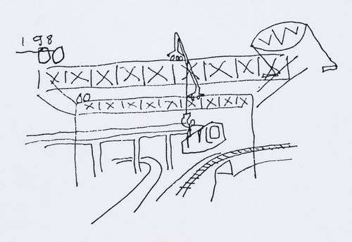 Stratton: conceptual sketches for road and rail infrastructure